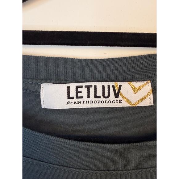 LETLUV for Anthropologie Blondie Heart of Glass Disco Ball Graphic Tee Size S - Picture 3 of 5